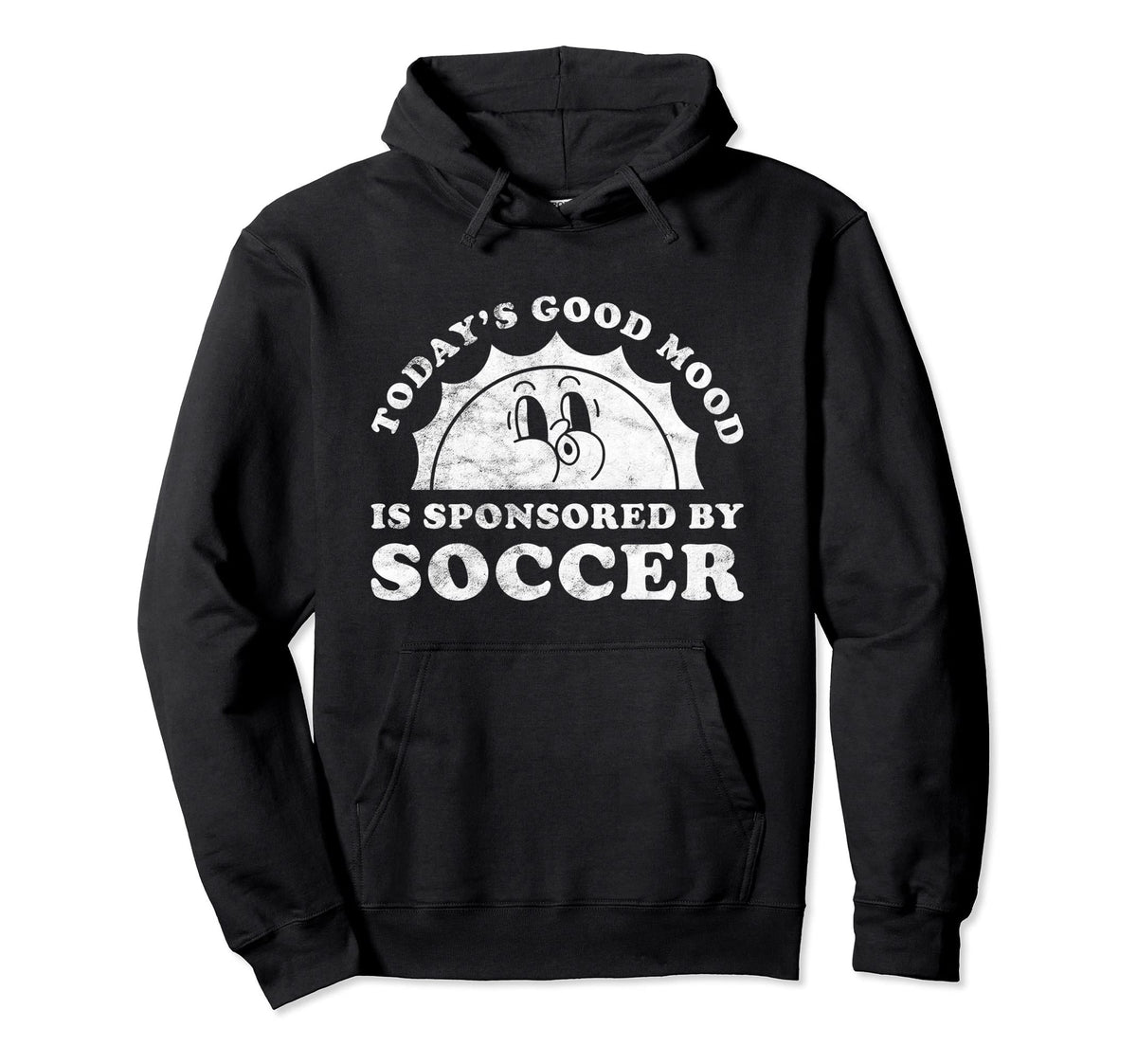 Funny Soccer Hoodie - Trendy Graphic for Adults