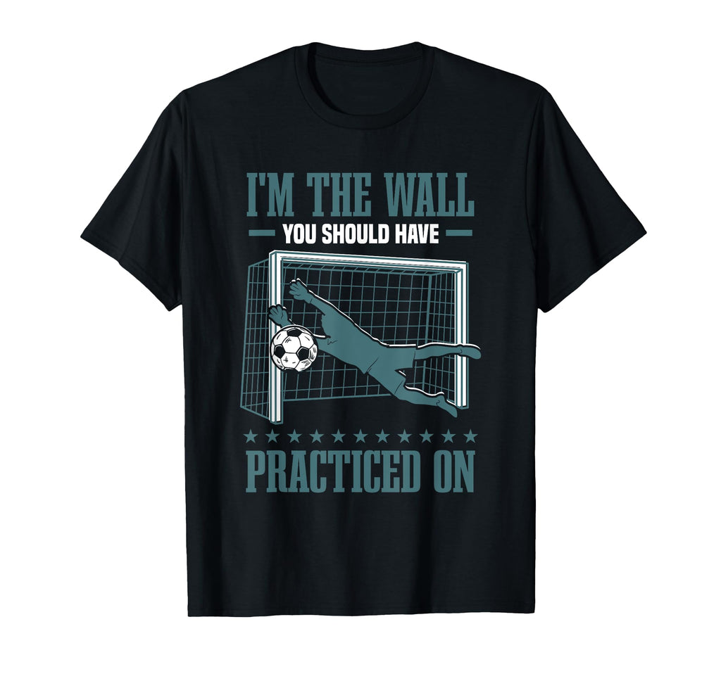 Gloves Goal Soccer Goalie Goalkeeper T-Shirt - Unique Graphic Unisex