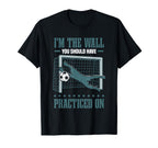 Gloves Goal Soccer Goalie Goalkeeper T-Shirt - Unique Graphic Unisex