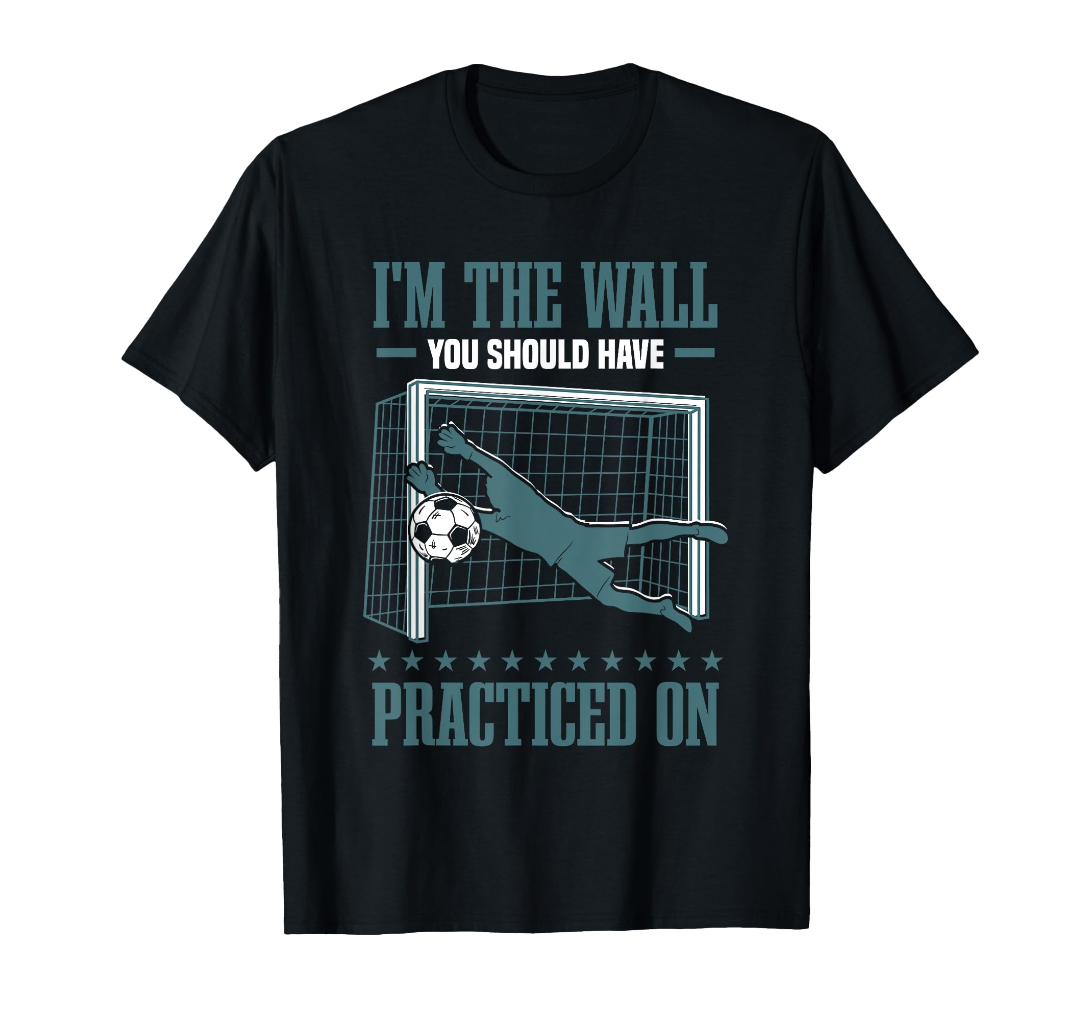 Gloves Goal Soccer Goalie Goalkeeper T-Shirt - Unique Graphic Unisex