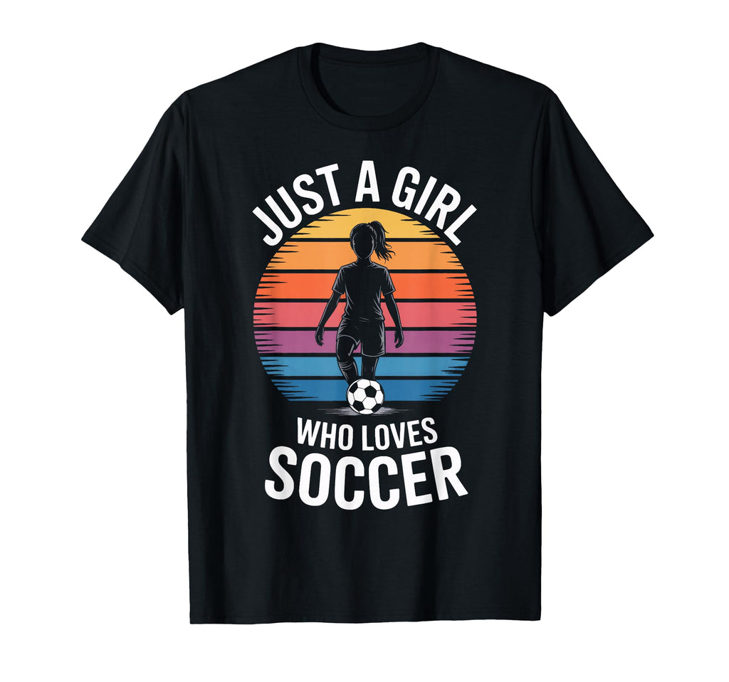 Soccer Enthusiast Just Who Loves T-Shirt - Fun Novelty Design for Adults