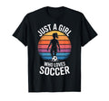 Soccer Enthusiast Just Who Loves T-Shirt - Fun Novelty Design for Adults