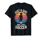 Soccer Enthusiast Just Who Loves T-Shirt - Fun Novelty Design for Adults