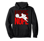 Soccer Goalie Nope Stadium Athlete Hoodie - Graphic Print Unisex
