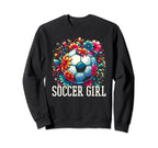 Soccer Sports Team Player Soccer Sweatshirt - Minimalist Print Unisex
