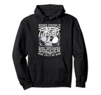 My Favorite Soccer Player Calls Me Mom Hoodie - Graphic Print for Adults