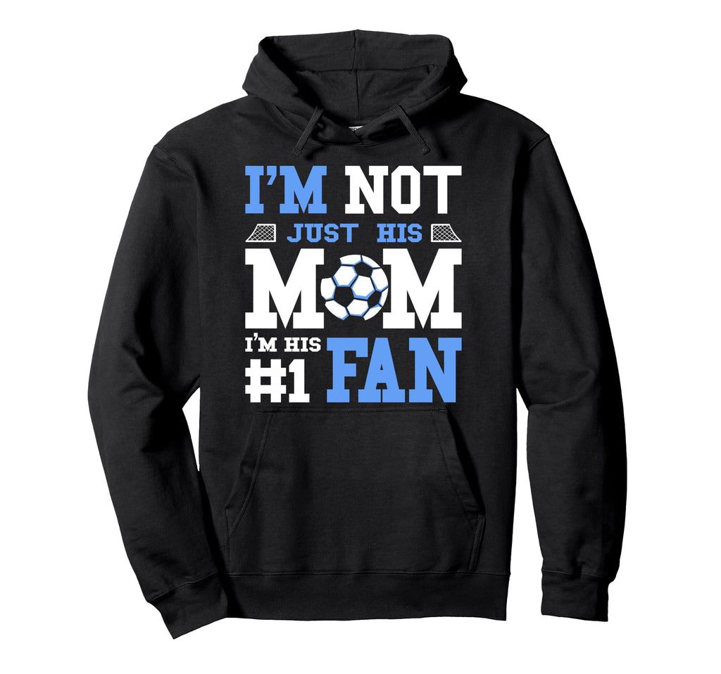 Soccer Mother Number 1 Fan Soccer Mom Hoodie - Aesthetic Graphic for Adults