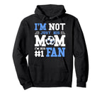 Soccer Mother Number 1 Fan Soccer Mom Hoodie - Aesthetic Graphic for Adults