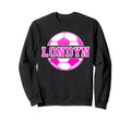 Londyn Name Soccer Play Football Sweatshirt - Minimalist Print for Adults