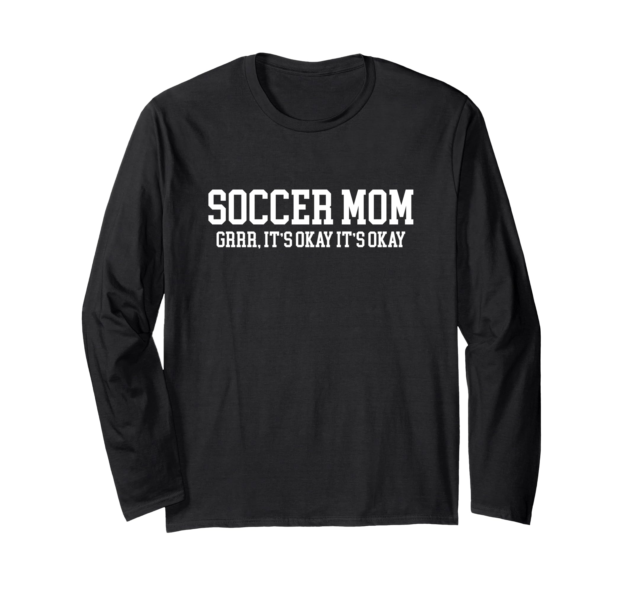 Soccer Mom Novelty Tees Tops Outfit T-Shirt - Unique Graphic for Adults
