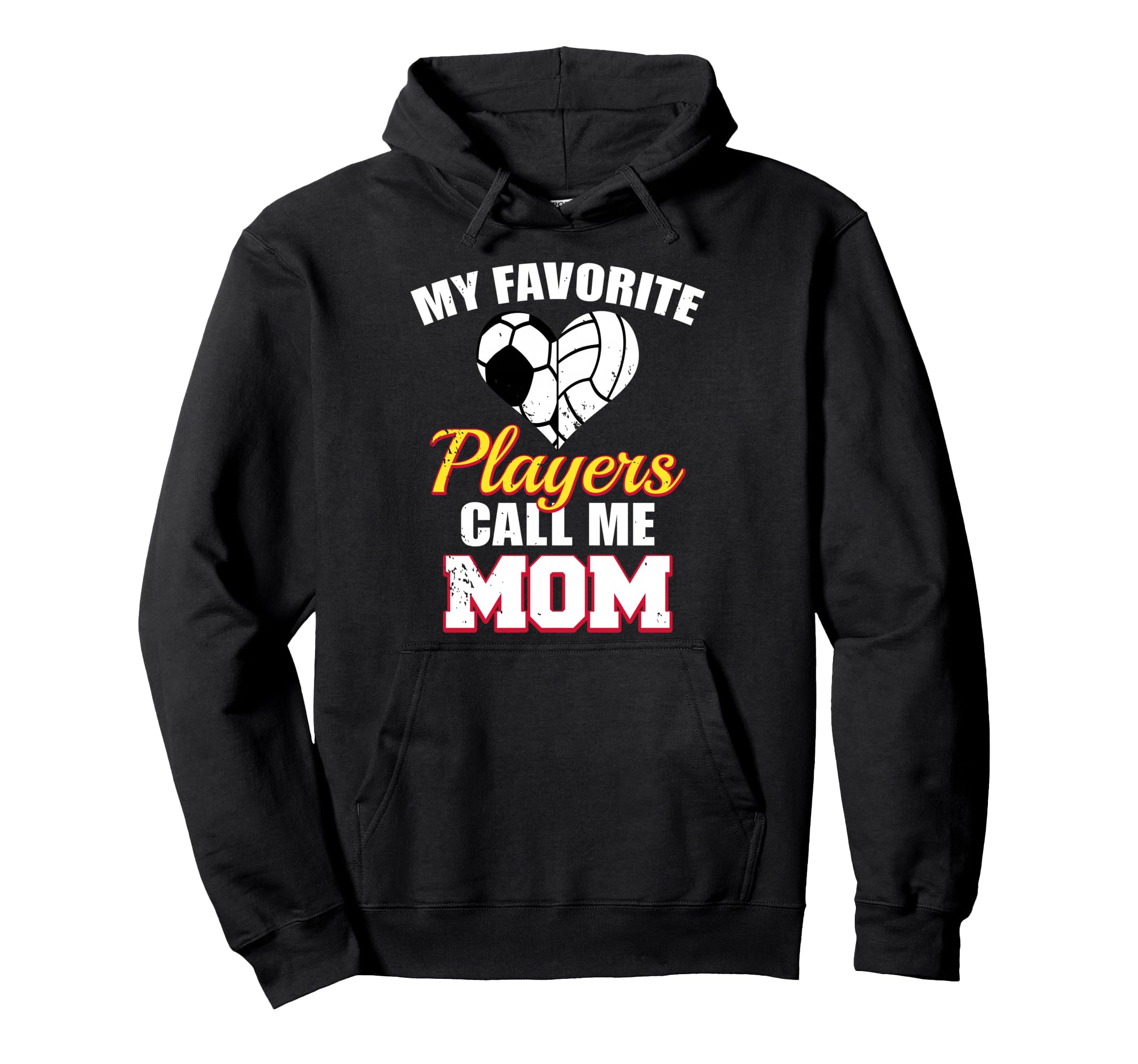 My Favorite Players Call Me Mom Funny Hoodie - Custom Art Print Men Women