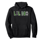 Soccer Brother Lil Bro Birthday Party Hoodie - Streetwear Style Men Women