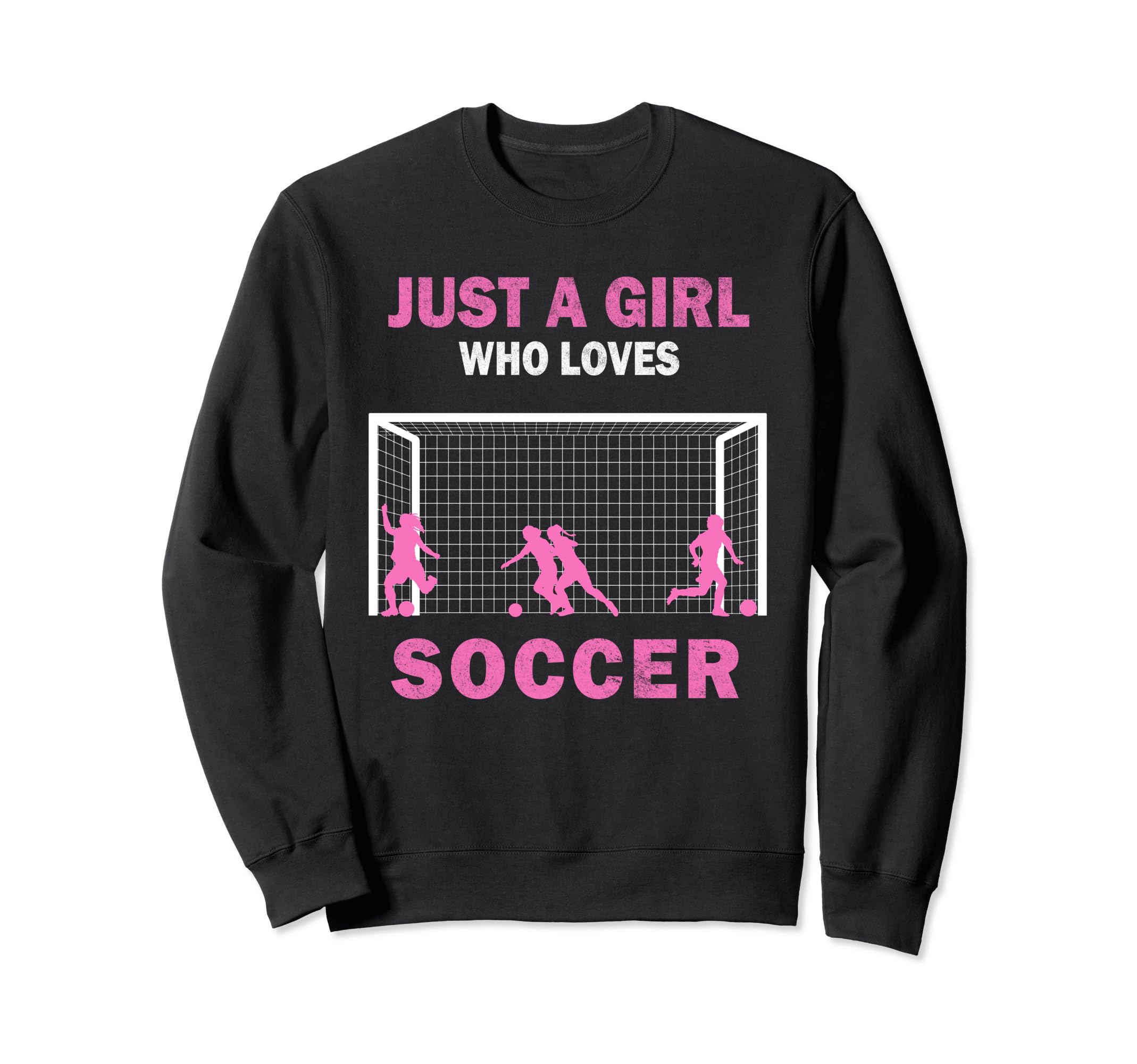 Just Who Loves Soccer Game And Sweatshirt - Trendy Graphic for Adults