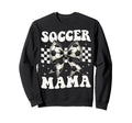 Soccer Mama Funny Coquette Bow Sweatshirt - Fun Novelty Design for Adults