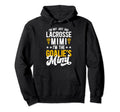 Im Lacrosse Goalie Mimi Lacrosse Hoodie - Aesthetic Graphic for Adults