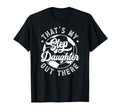 Proud Soccer Step Dad Soccer Player T-Shirt - Unique Graphic Men Women