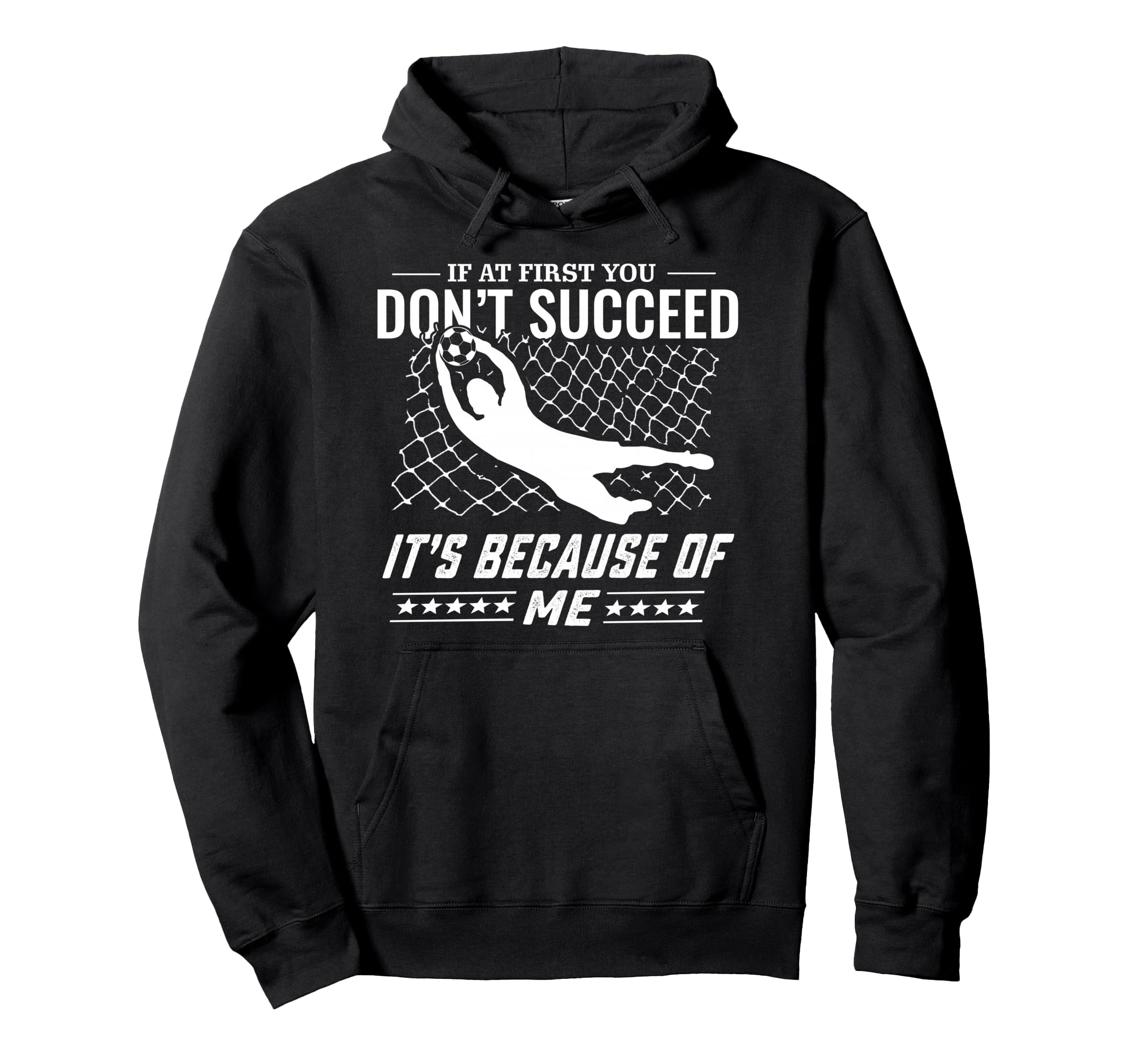 Soccer And Goal Keeper Hoodie - Unique Graphic for Adults