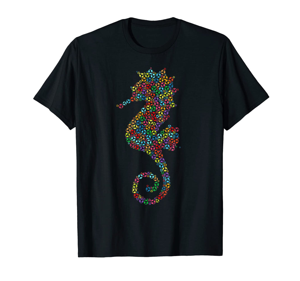 Colorful Soccer Balls Sports Game T-Shirt - Trendy Graphic Men Women