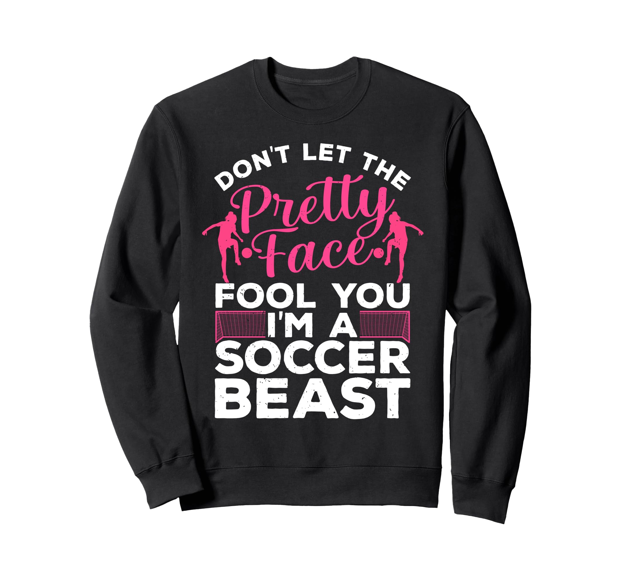 Funny Soccer Art Soccer Player Soccer Sweatshirt - Novelty Apparel Unisex