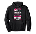 Supportive Soccer Lover Mom Mothers Day Hoodie - Streetwear Style Unisex