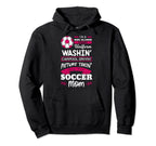 Supportive Soccer Lover Mom Mothers Day Hoodie - Streetwear Style Unisex