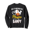My Favorite Players Baseball Sweatshirt - Streetwear Style Men Women