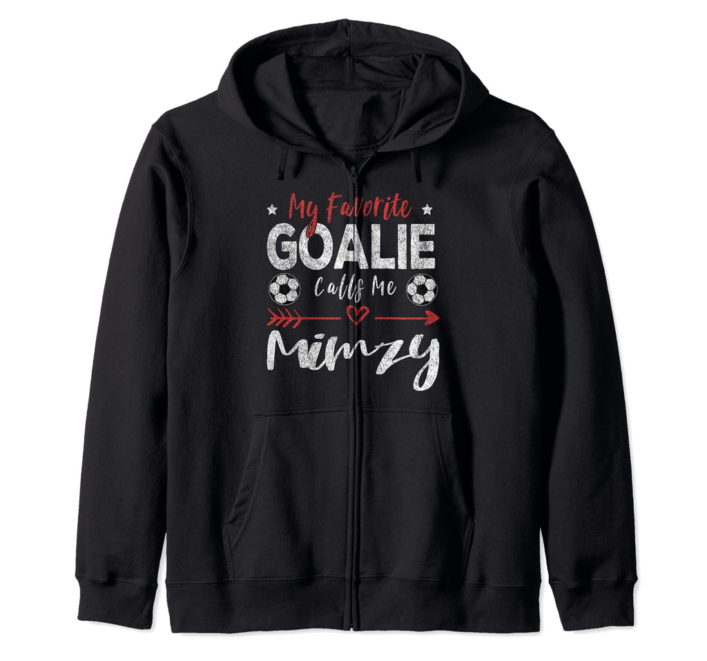 Funny Soccer Goalie Goalkeeper Mom Sweatshirt - Minimalist Print Unisex