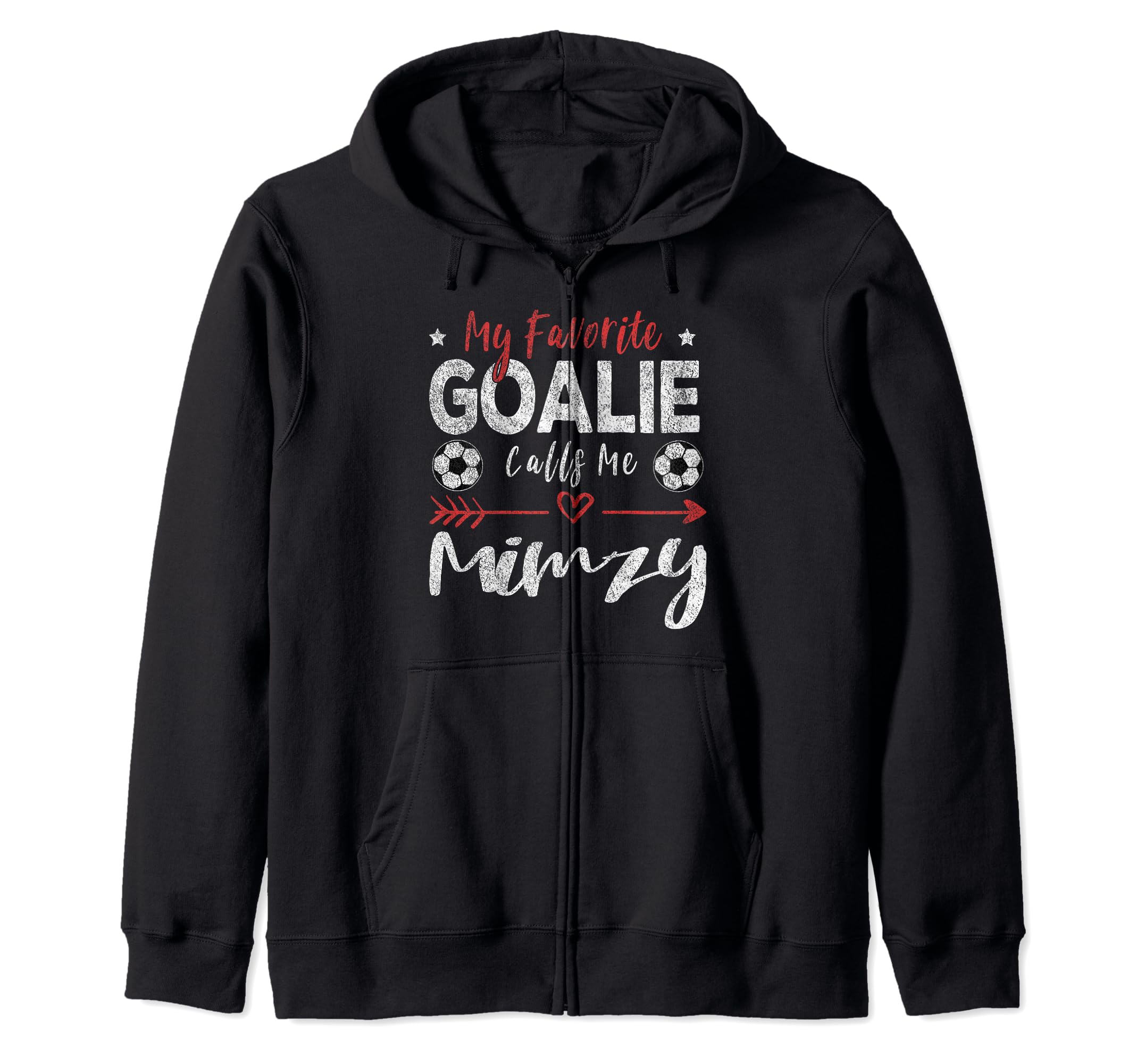 Funny Soccer Goalie Goalkeeper Mom Sweatshirt - Minimalist Print Unisex