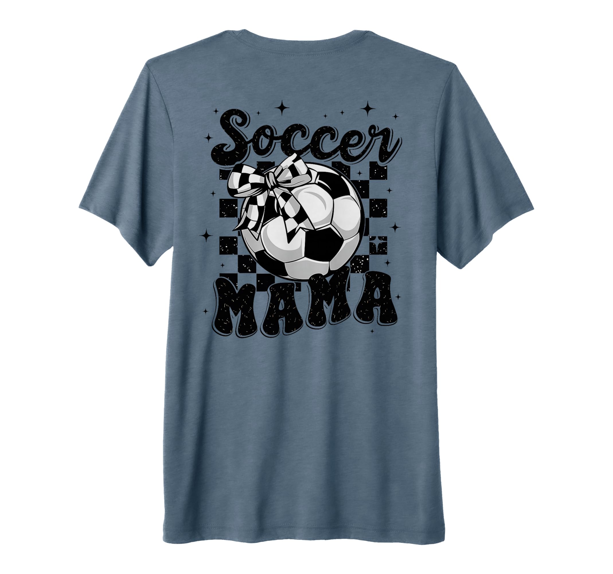 Soccer Mama Mother Mommy Preppy T-Shirt - Novelty Apparel for Adults