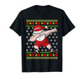 Wrestling Ugly Wrestler Santa Claus T-Shirt - Fun Novelty Design for Adults
