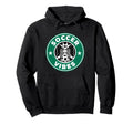 Soccer Vibes Teens Practice Or Game Hoodie - Casual Everyday Wear Unisex