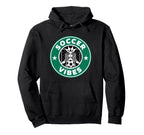 Soccer Vibes Teens Practice Or Game Hoodie - Casual Everyday Wear Unisex