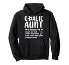 Soccer Goalie Aunt Definition Soccer Hoodie - Casual Everyday Wear Unisex