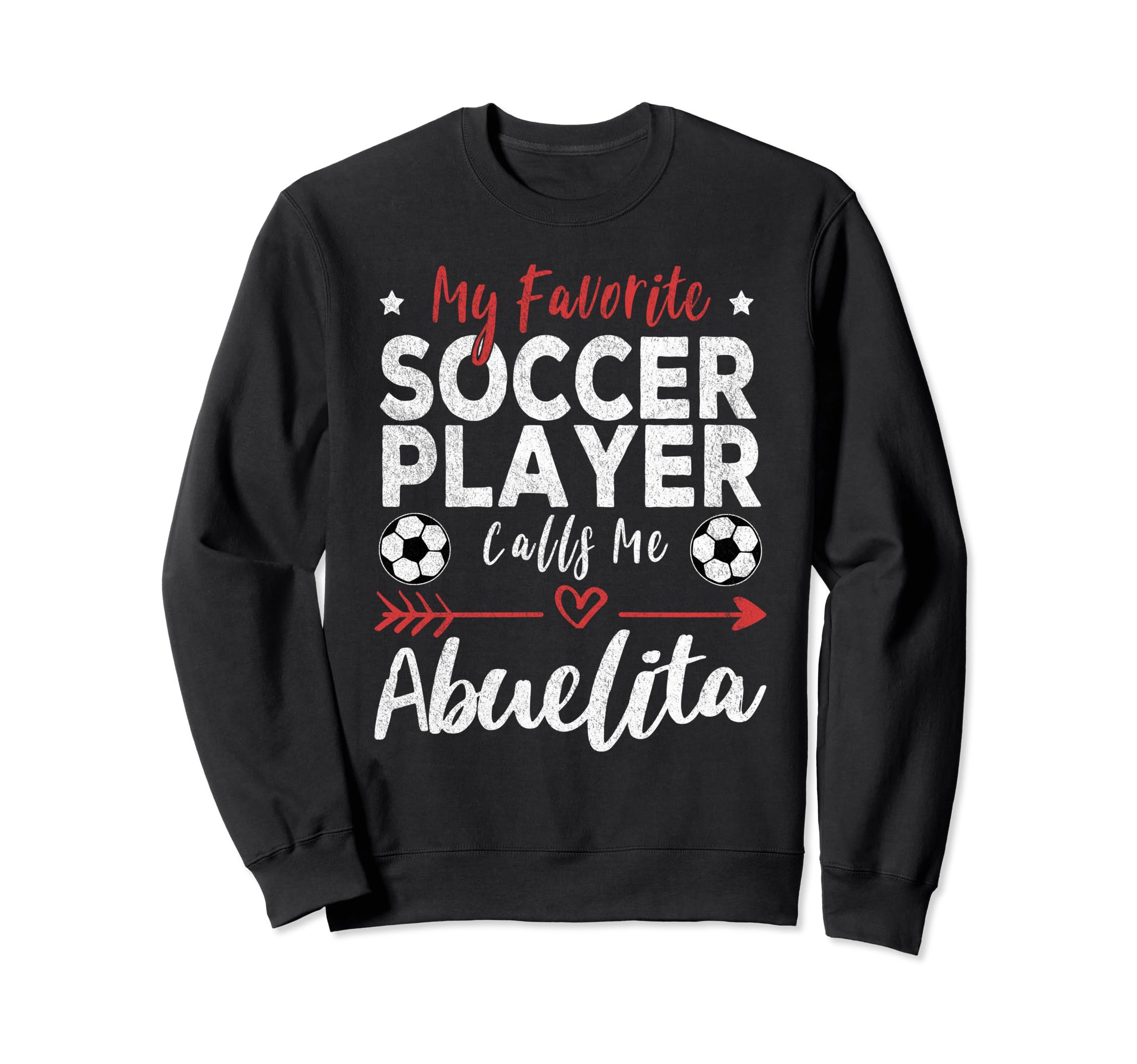 My Favorite Soccer Player Calls Me Sweatshirt - Trendy Graphic for Adults
