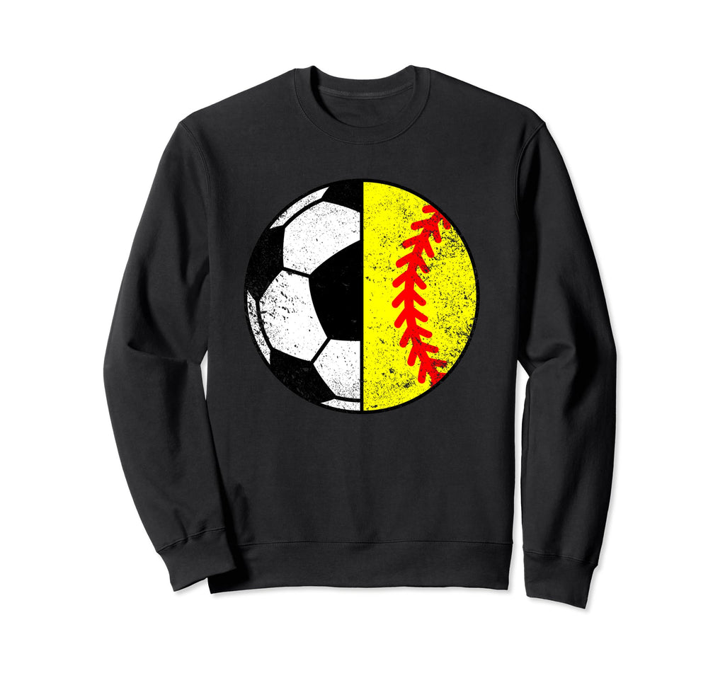 Soccer Softball Player Funny Sweatshirt - Novelty Apparel for Adults