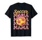Soccer Mama Ice Cream Drip Game T-Shirt - Novelty Apparel for Adults