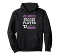 My Favorite Soccer Player Call Me Hoodie - Graphic Print for Adults