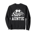 Soccer Auntie Soccer Ball Sweatshirt - Streetwear Style Men Women