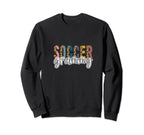 Soccer Grammy Leopard Cheetah Sweatshirt - Casual Everyday Wear Men Women