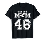 Proud Senior Soccer Mom Custom Jersey T-Shirt - Custom Art Print Men Women