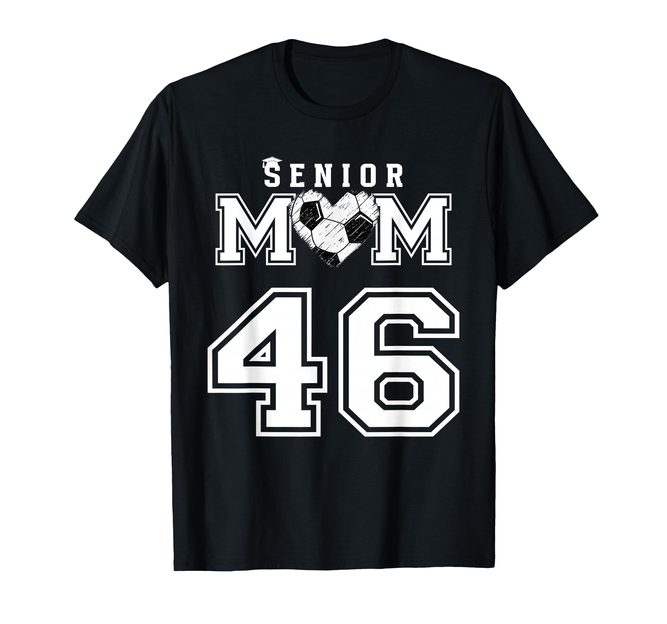 Proud Senior Soccer Mom Custom Jersey T-Shirt - Custom Art Print Men Women