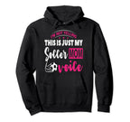 Im Not Yelling This Is My Soccer Mom Voice Hoodie - Novelty Apparel Unisex