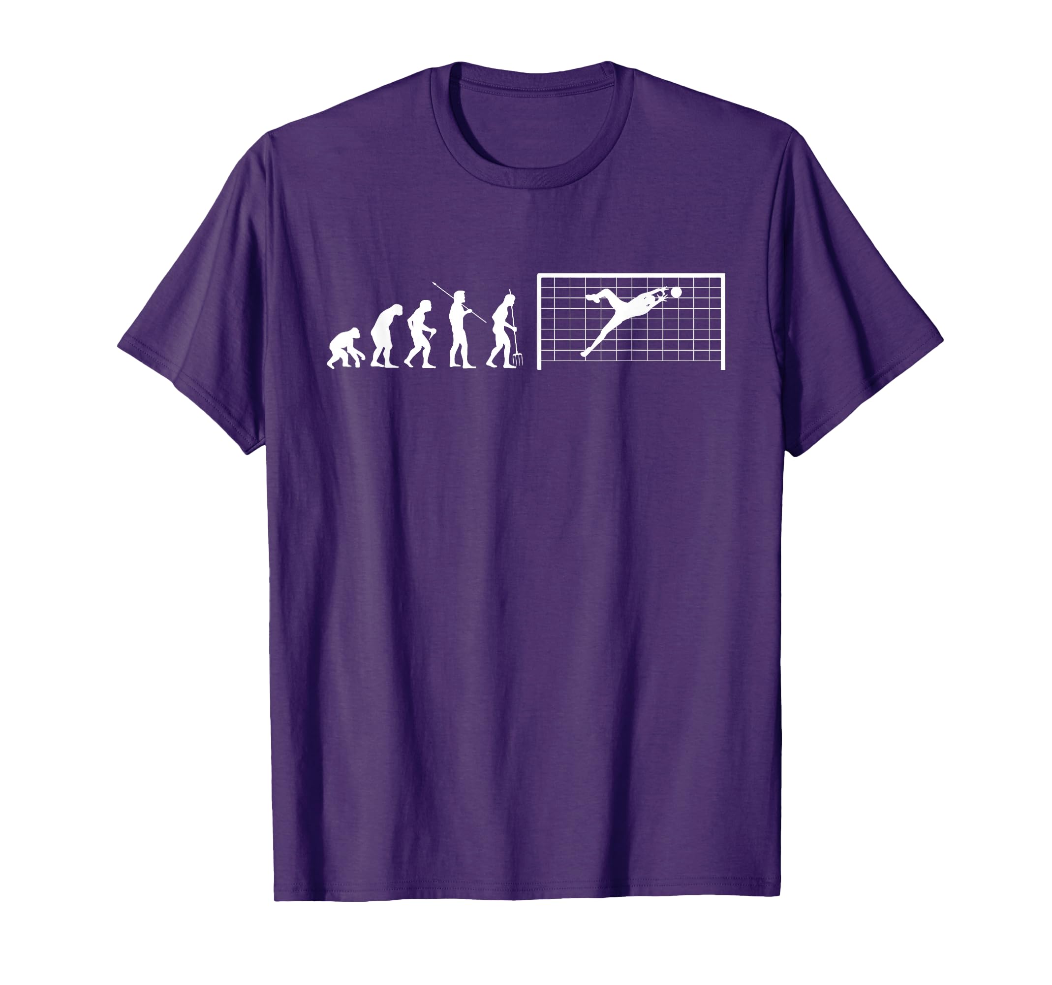 Evolution Goalkeeper Goalie Soccer T-Shirt - Graphic Print Men Women