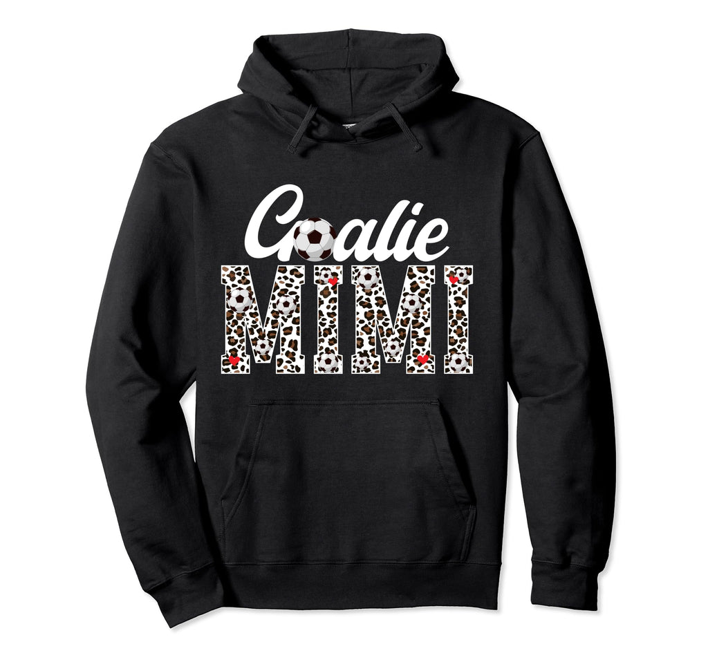 Soccer Goalie Mimi Leopard Mimi Soccer Hoodie - Trendy Graphic Unisex