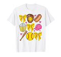Softball Coquette Bow Softball Mom T-Shirt - Graphic Print for Adults