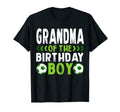 Grandma Birthday Soccer Player Matching T-Shirt - Aesthetic Graphic Unisex