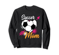 Sports Mothers Day Best Soccer Mom Sweatshirt - Novelty Apparel Men Women