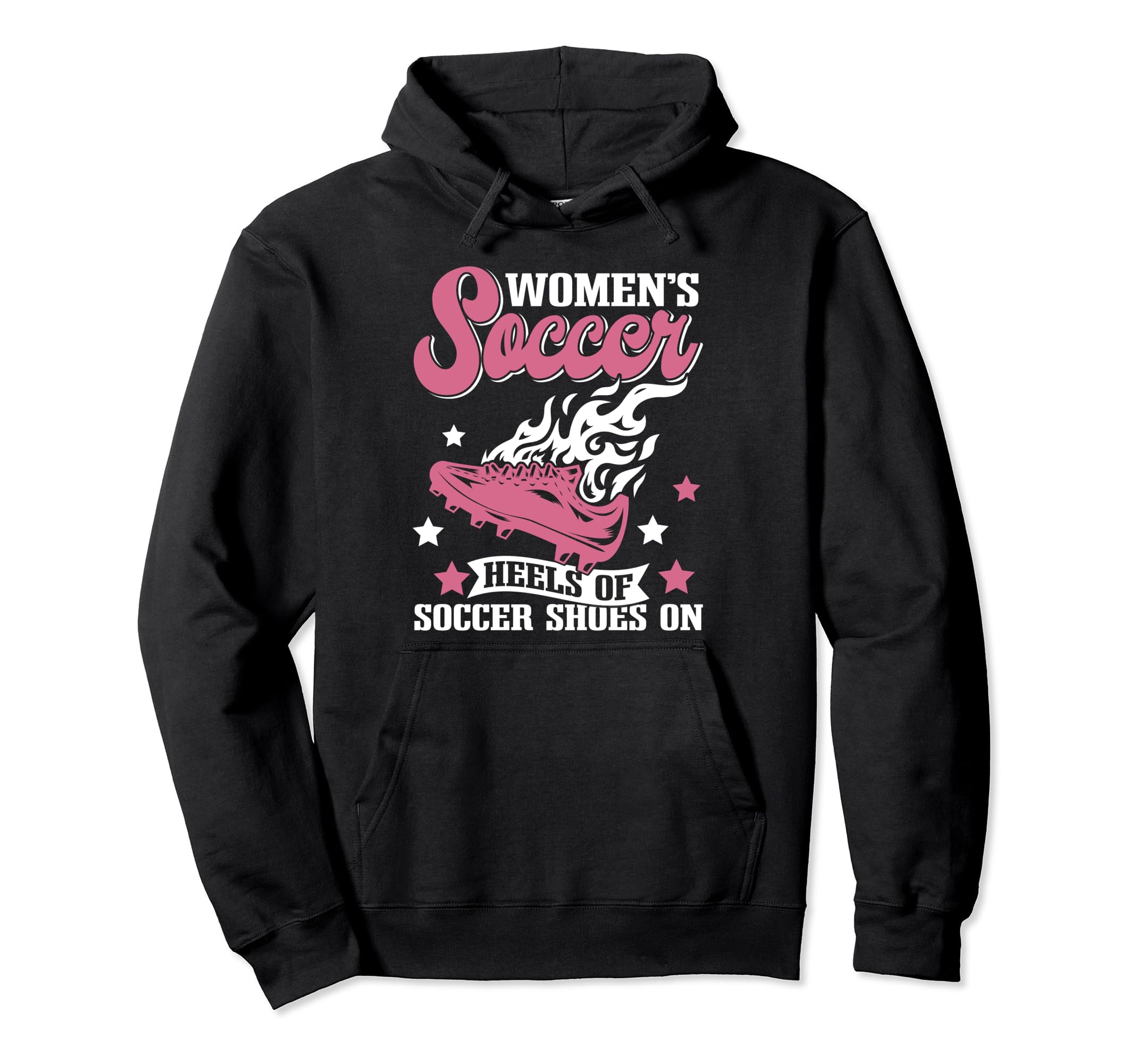 Soccer Team Outfit Players Fans Womens Hoodie - Novelty Apparel for Adults