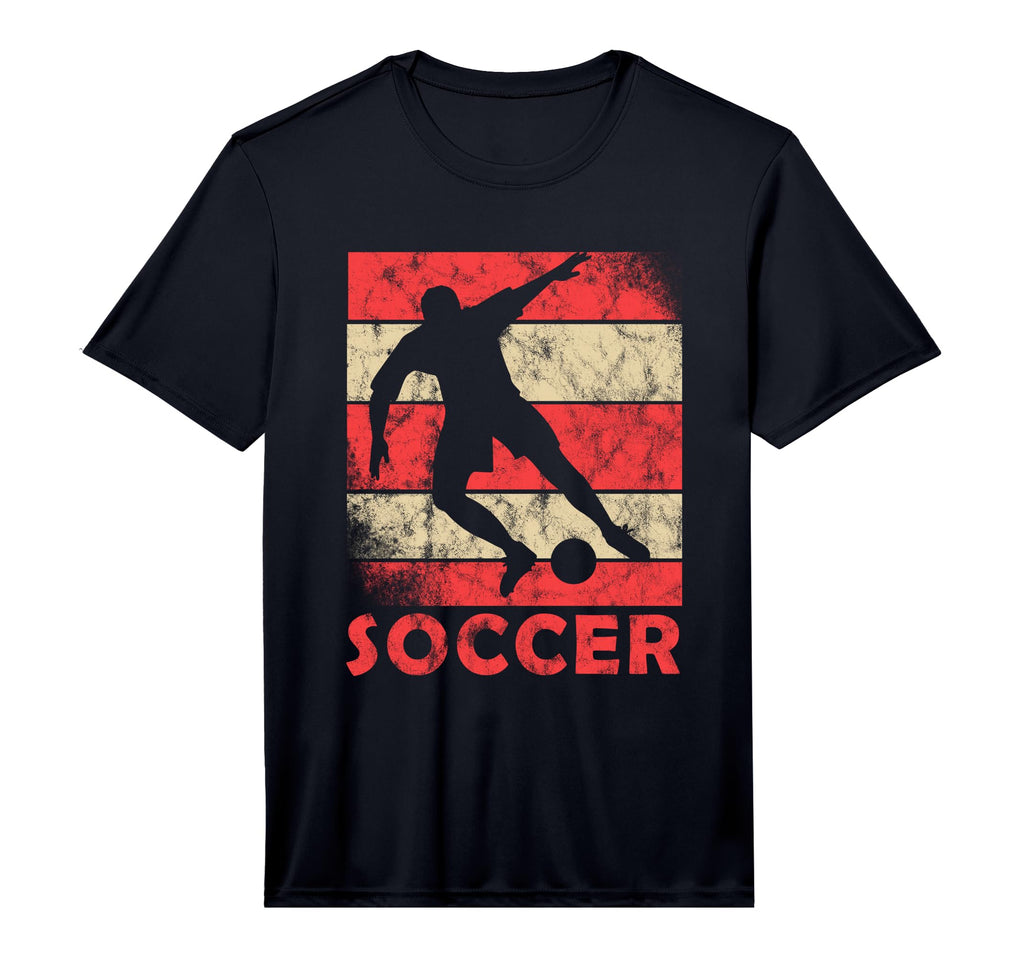 Soccer Striker American Soccer Player Team T-Shirt - Trendy Graphic Unisex