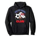 Soccer Moms Club Soccer Cleats Coffee Game Hoodie - Unique Graphic Unisex